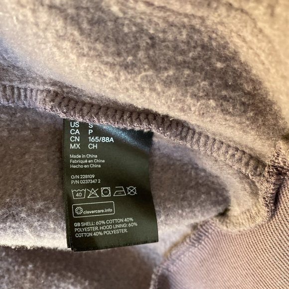 3/$30 ✿ H&M Basics Grey Hoodie Size Small - Picture 6 of 6